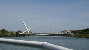 Barqueta-Brücke